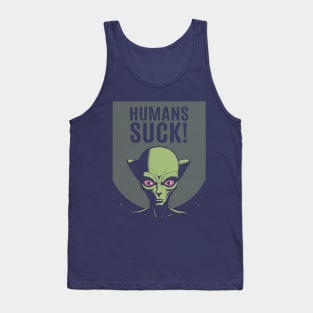 Humans SUCK! Tank Top